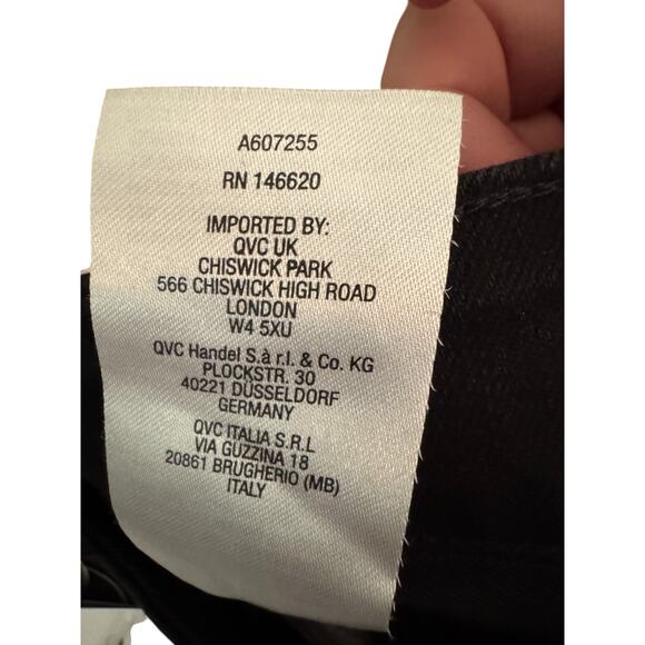 Women with Control Regular My Wonder Denim Aya Jean Black 22 Plus NWT - Picture 9 of 11